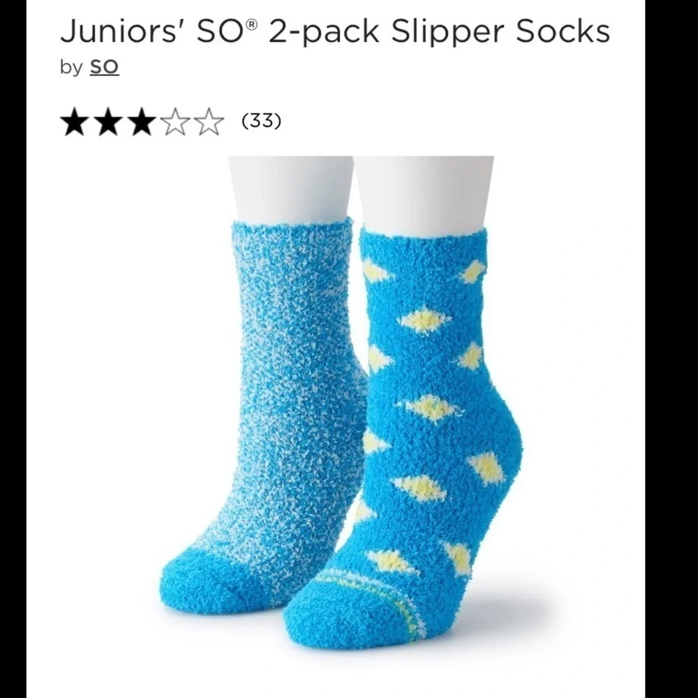 SO OSFM set 3 gloves & 2 pk fuzzy socks tye dye/blue